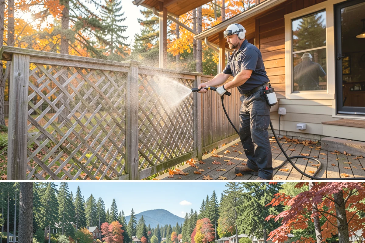 Warehouse Exterior Cleaning in Covington, King County, WA - Dry-season months from June through September are ideal for large wall spans, while dock aprons can be maintained through the wet...