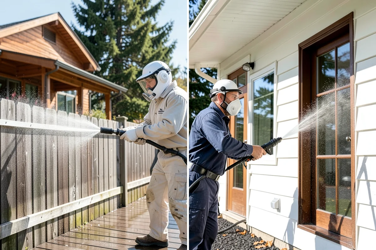 Warehouse Exterior Cleaning in DuPont, Pierce County, WA - Inspect wall systems and flag any loose panels or damaged seals