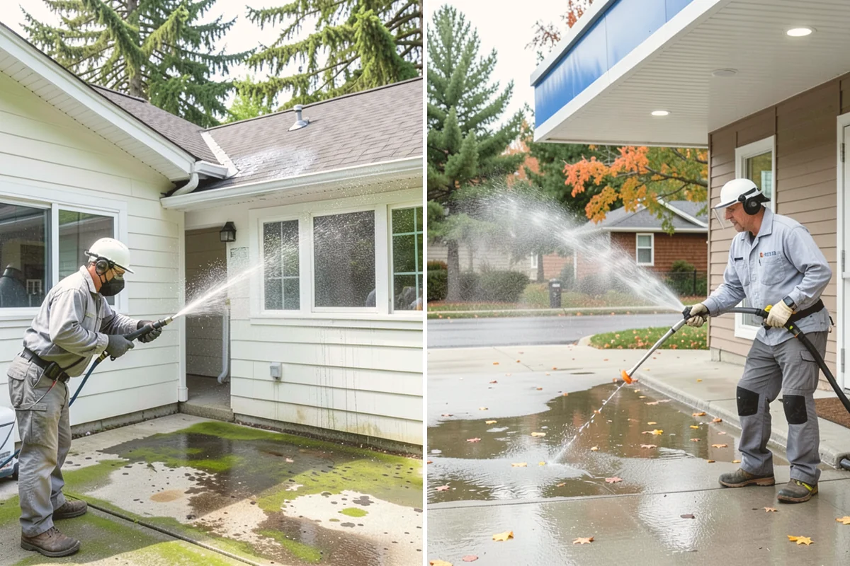 Warehouse Exterior Cleaning in Eatonville, Pierce County, WA - Inspect wall systems and flag any loose panels or damaged seals