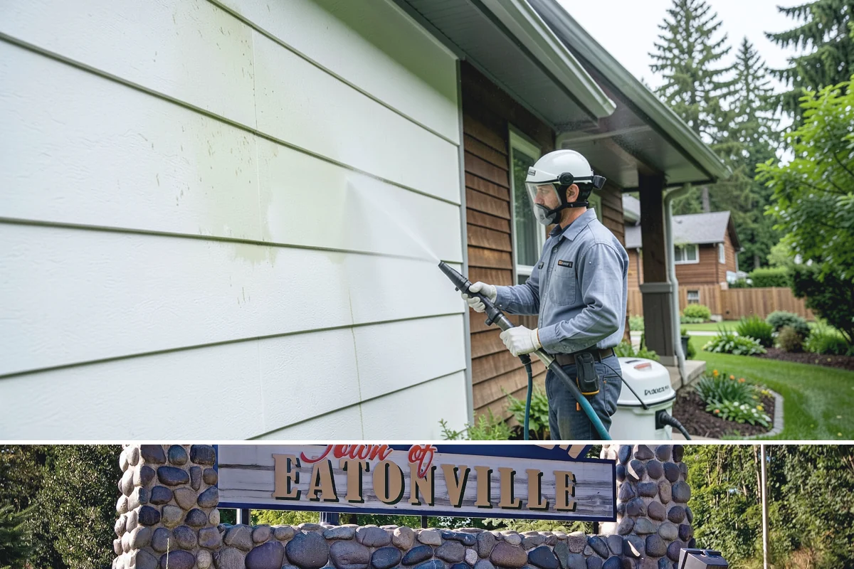 Warehouse Exterior Cleaning in Eatonville, Pierce County, WA - Dry-season months from June through September are ideal for large wall spans, while dock aprons can be maintained through the wet...