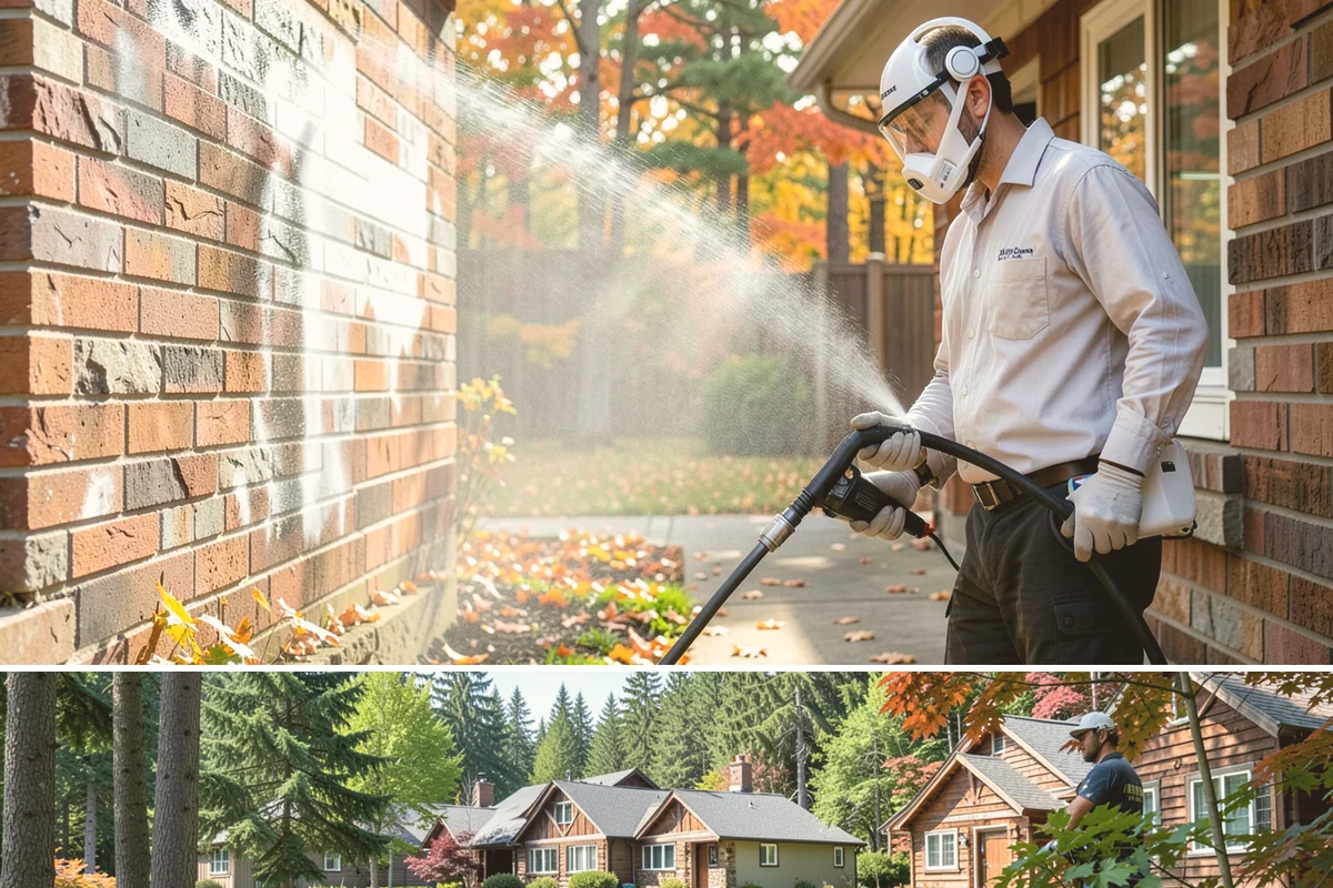 Warehouse Exterior Cleaning in Edgewood, Pierce County, WA - Dry-season months from June through September are ideal for large wall spans, while dock aprons can be maintained through the wet...