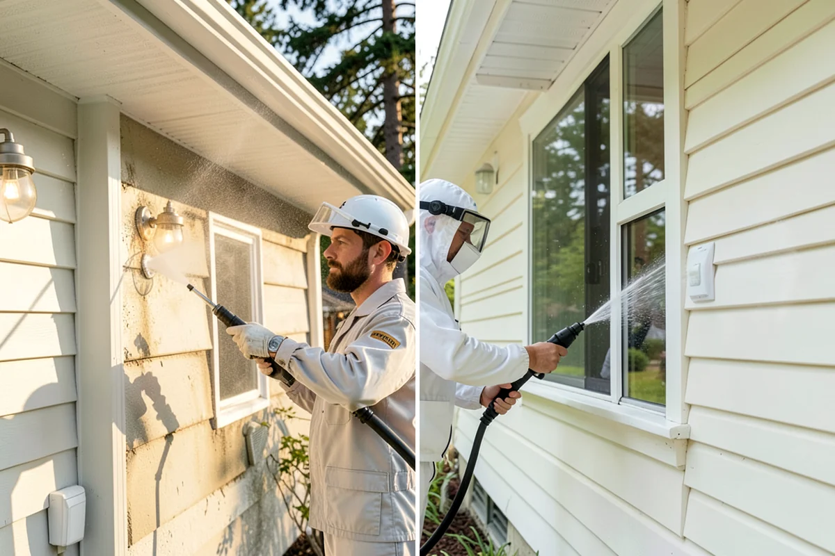 Warehouse Exterior Cleaning in Everett, Snohomish County, WA - Inspect wall systems and flag any loose panels or damaged seals