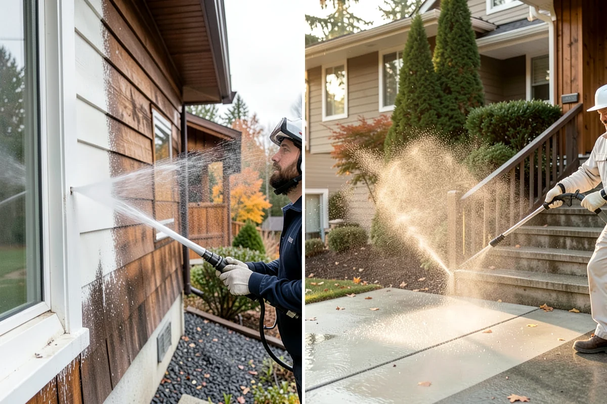 Warehouse Exterior Cleaning in Federal Way, King County, WA - Inspect wall systems and flag any loose panels or damaged seals