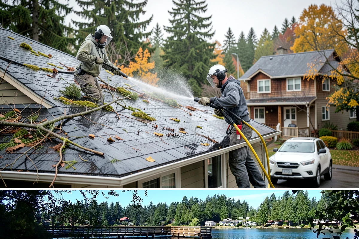 Warehouse Exterior Cleaning in Federal Way, King County, WA - Dry-season months from June through September are ideal for large wall spans, while dock aprons can be maintained through the wet...