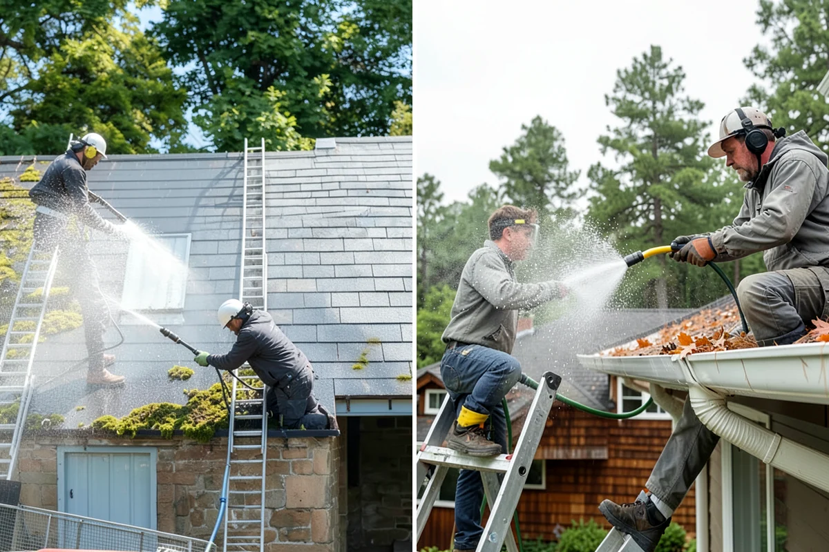 Warehouse Exterior Cleaning in Gig Harbor, Pierce County, WA - Inspect wall systems and flag any loose panels or damaged seals