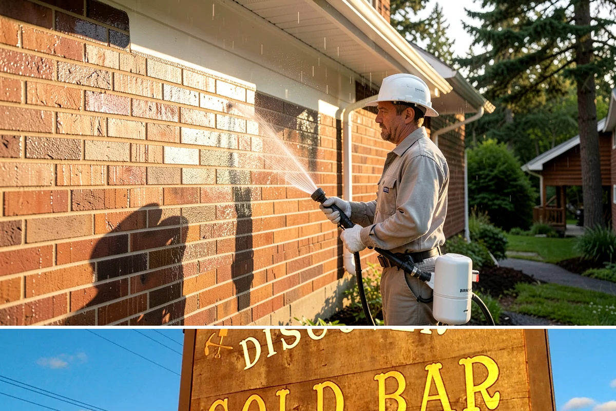 Warehouse Exterior Cleaning in Gold Bar, Snohomish County, WA - Dry-season months from June through September are ideal for large wall spans, while dock aprons can be maintained through the wet...