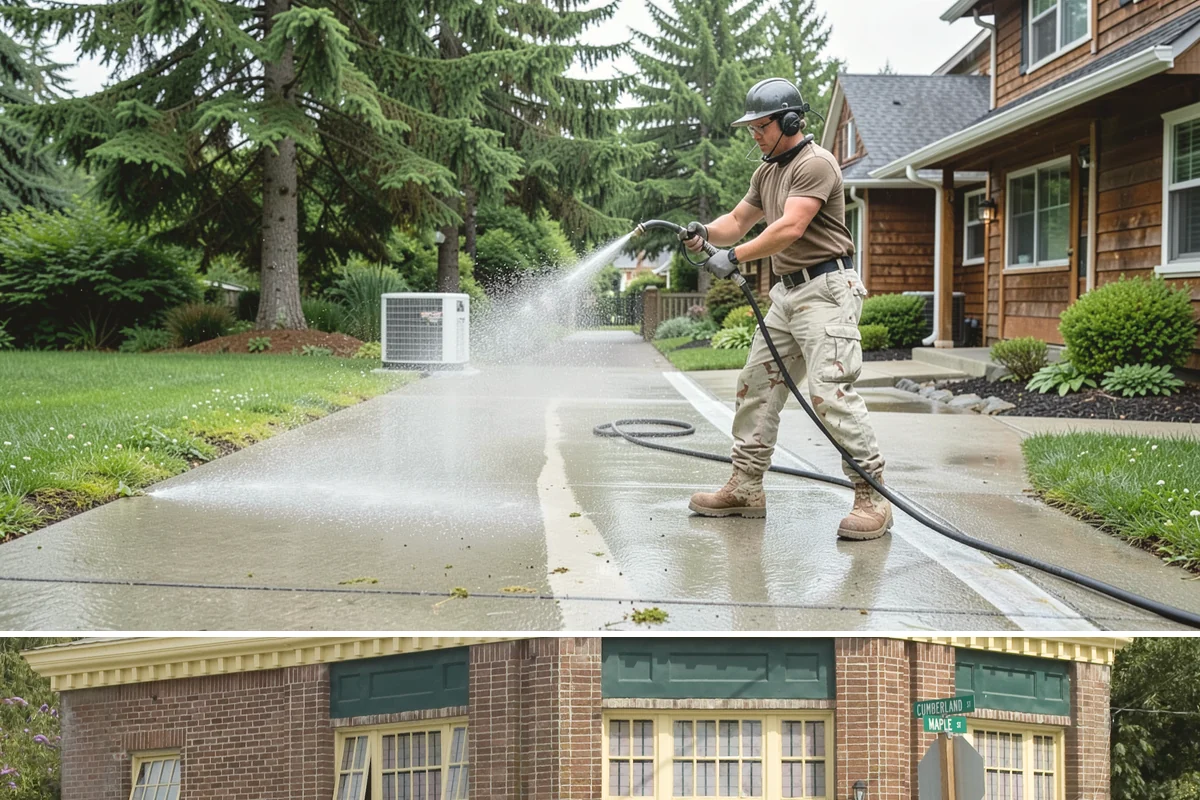 Warehouse Exterior Cleaning in Hamilton, Skagit County, WA - Dry-season months from June through September are ideal for large wall spans, while dock aprons can be maintained through the wet...