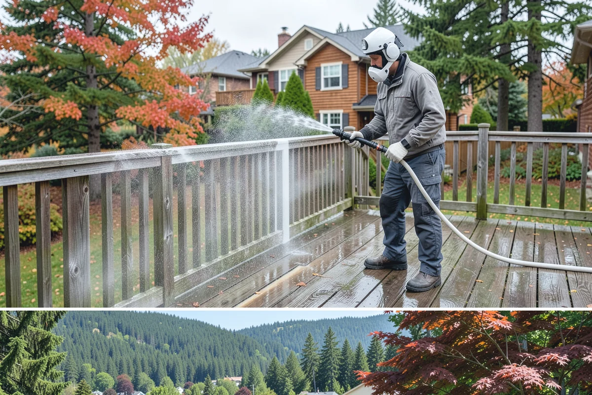 Warehouse Exterior Cleaning in Index, Snohomish County, WA - Dry-season months from June through September are ideal for large wall spans, while dock aprons can be maintained through the wet...