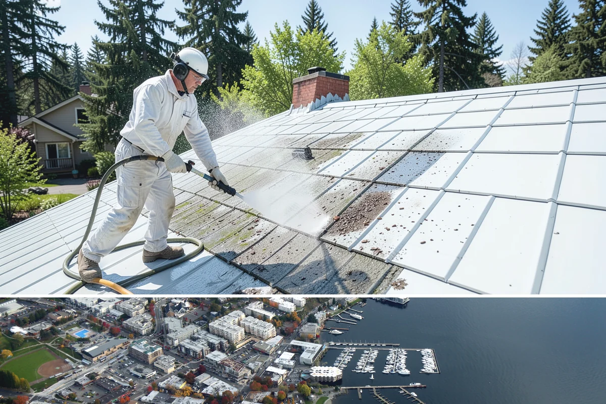 Warehouse Exterior Cleaning in Kirkland, King County, WA - Dry-season months from June through September are ideal for large wall spans, while dock aprons can be maintained through the wet...
