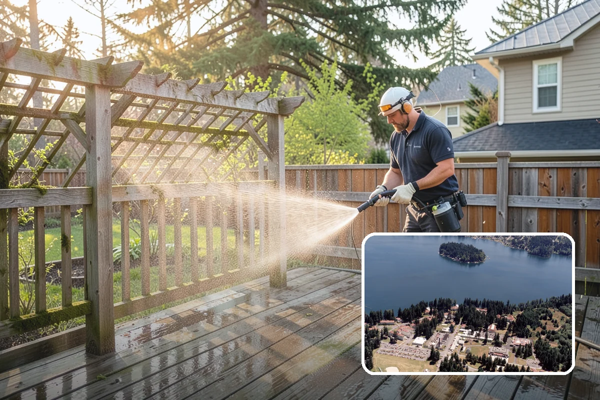 Warehouse Exterior Cleaning in Lakewood, Pierce County, WA - Removes diesel soot and road film from large wall spans efficiently