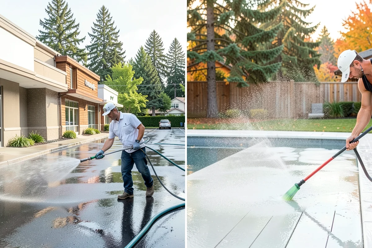 Warehouse Exterior Cleaning in Lakewood, Pierce County, WA - Inspect wall systems and flag any loose panels or damaged seals