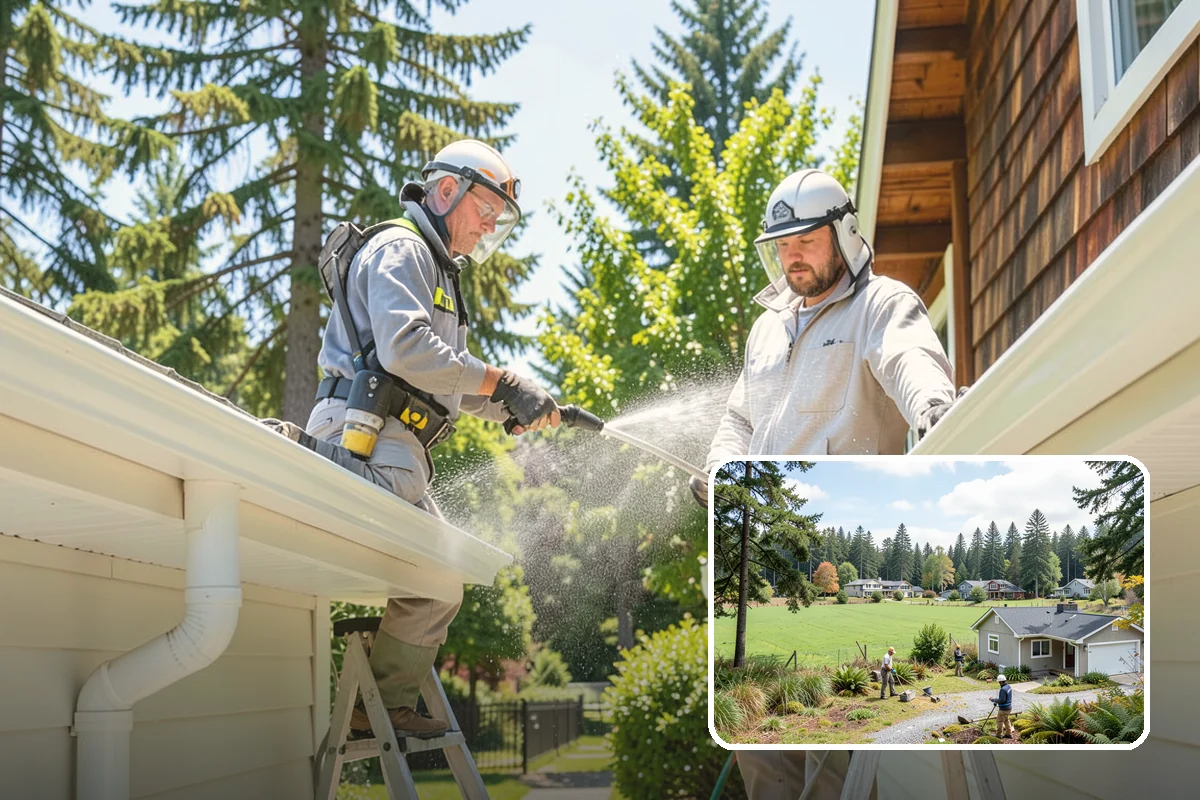 Warehouse Exterior Cleaning in Lyman, Skagit County, WA - Removes diesel soot and road film from large wall spans efficiently