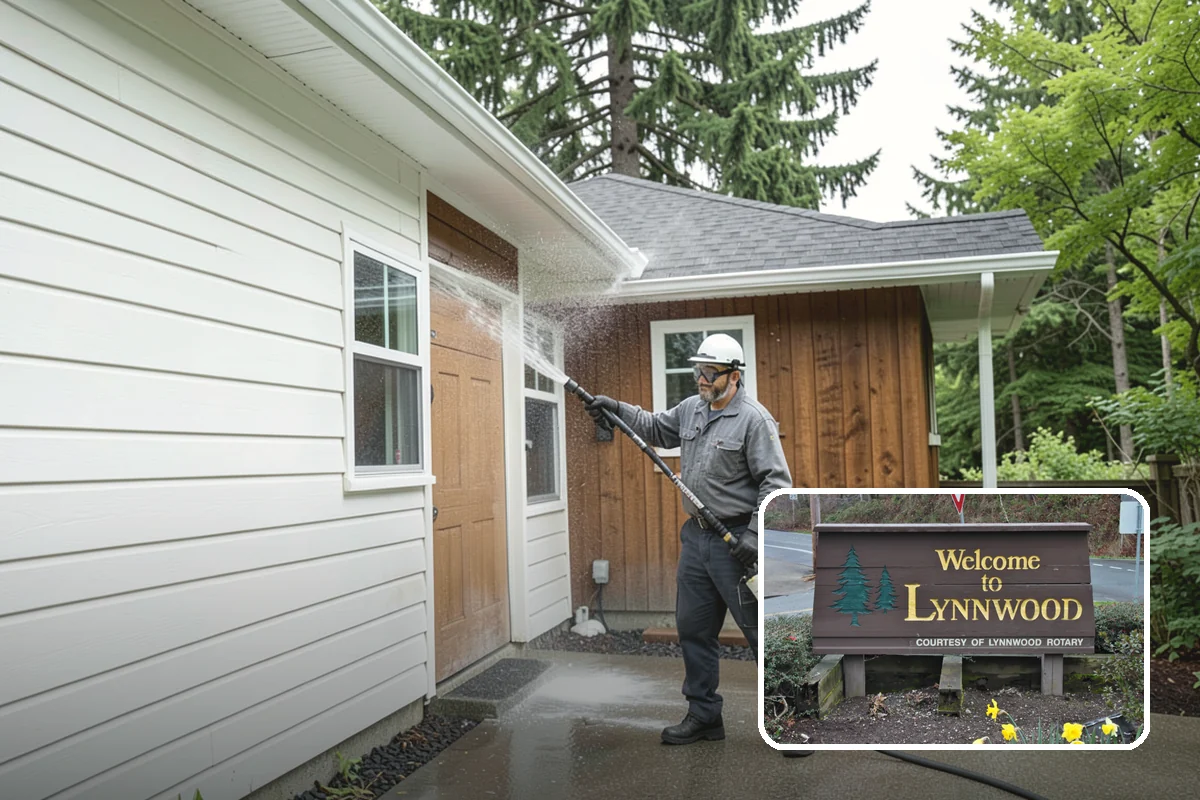 Warehouse Exterior Cleaning in Lynnwood, Snohomish County, WA - Removes diesel soot and road film from large wall spans efficiently