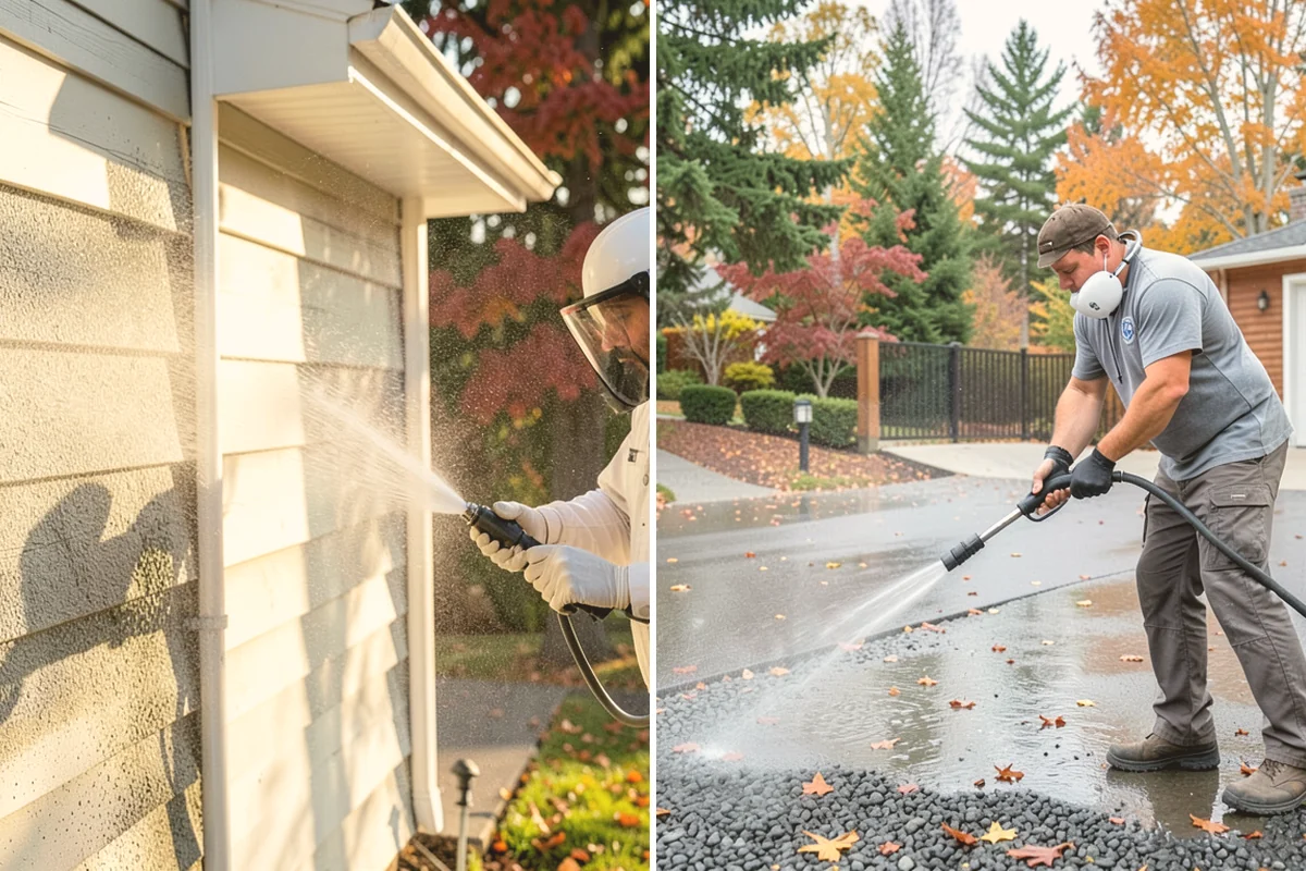 Warehouse Exterior Cleaning in Lynnwood, Snohomish County, WA - Inspect wall systems and flag any loose panels or damaged seals