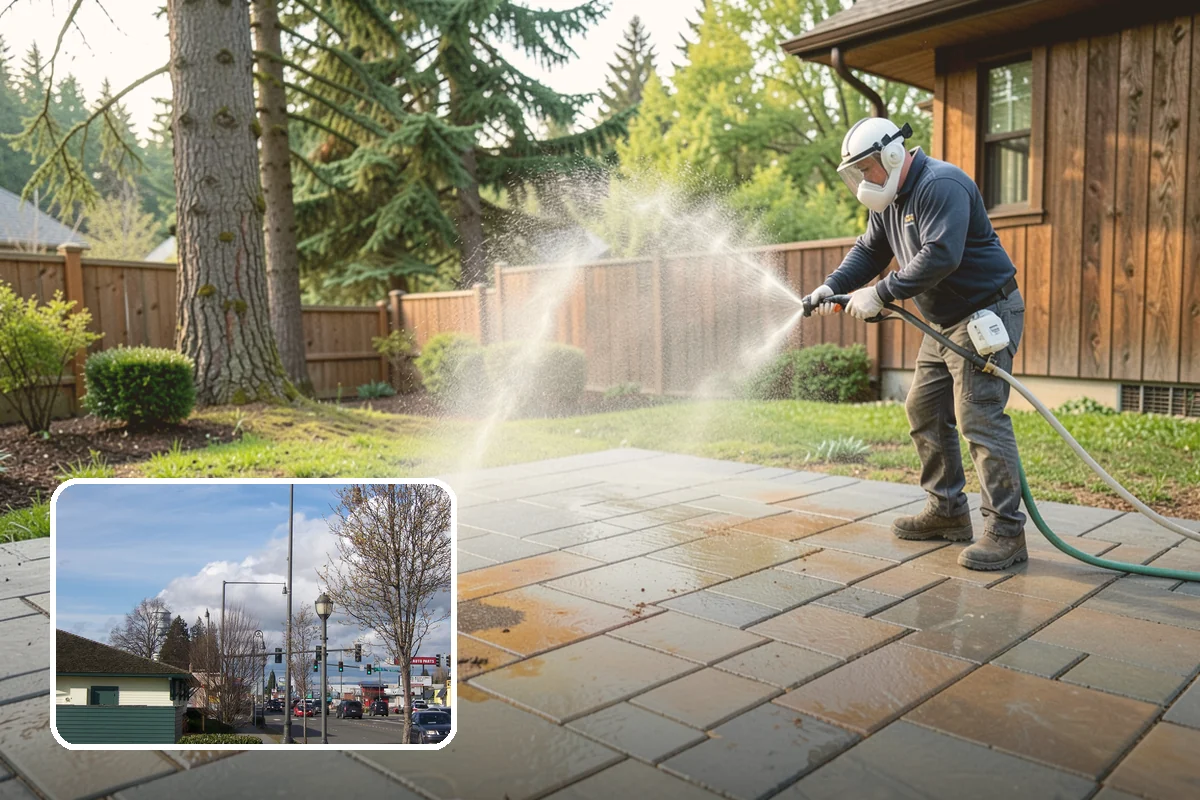 Warehouse Exterior Cleaning in Marysville, Snohomish County, WA - Removes diesel soot and road film from large wall spans efficiently