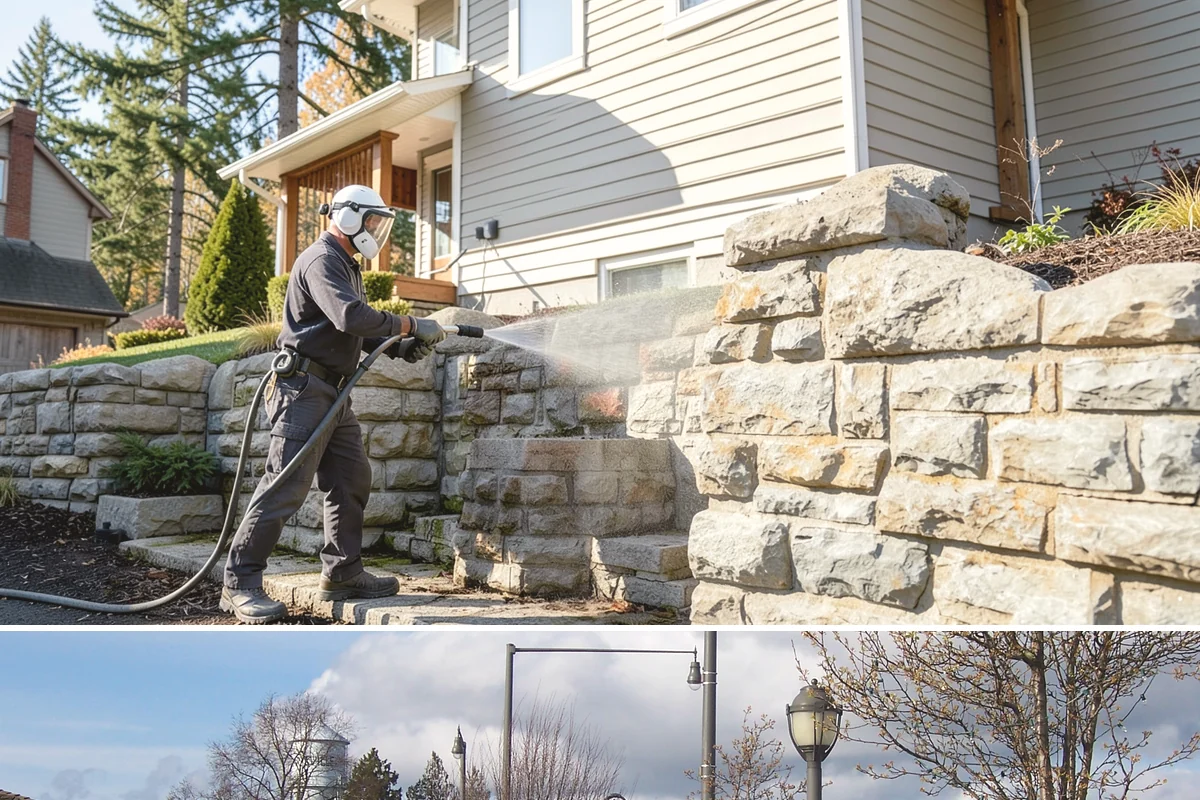 Warehouse Exterior Cleaning in Marysville, Snohomish County, WA - Dry-season months from June through September are ideal for large wall spans, while dock aprons can be maintained through the wet...