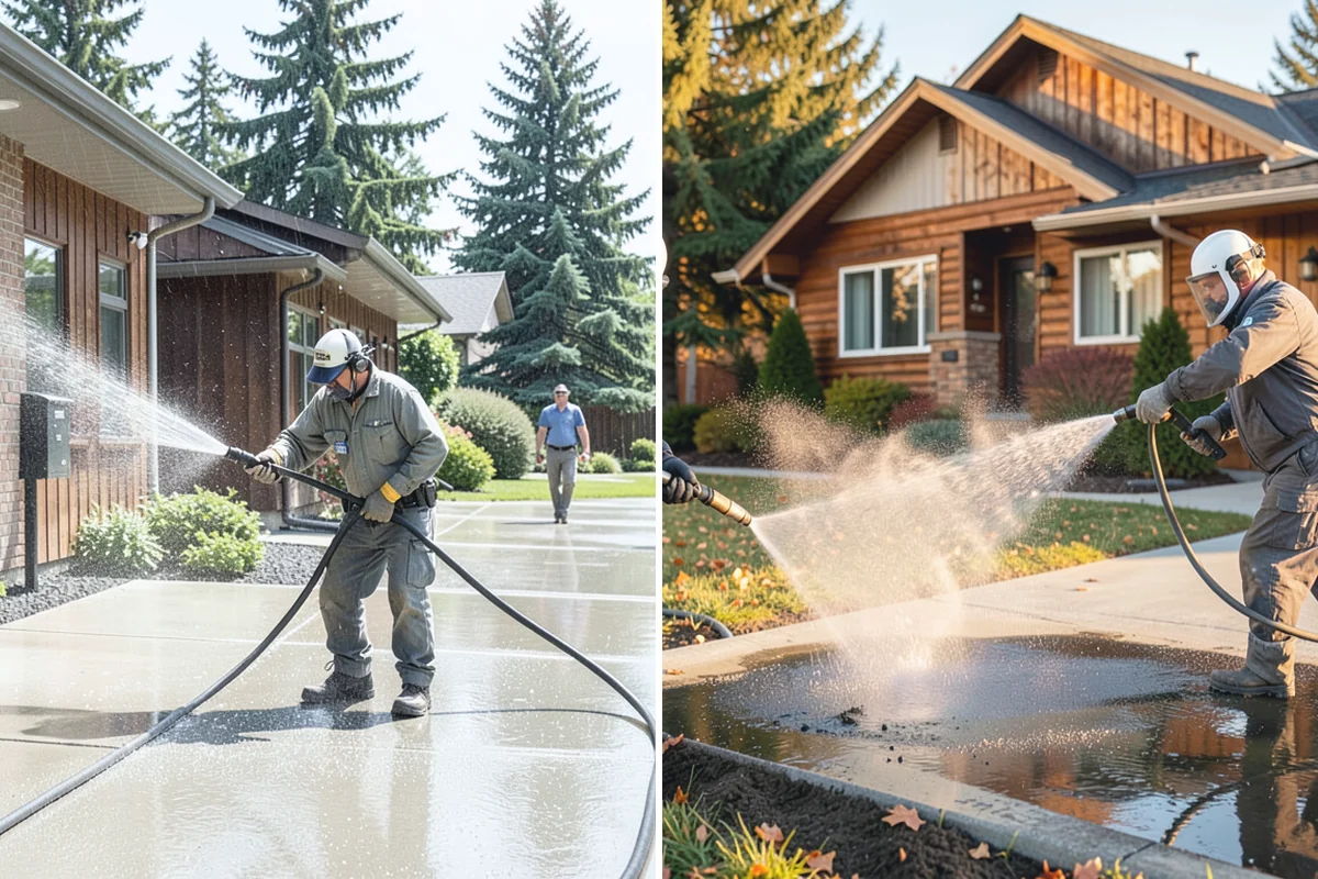 Warehouse Exterior Cleaning in Medina, King County, WA - Inspect wall systems and flag any loose panels or damaged seals