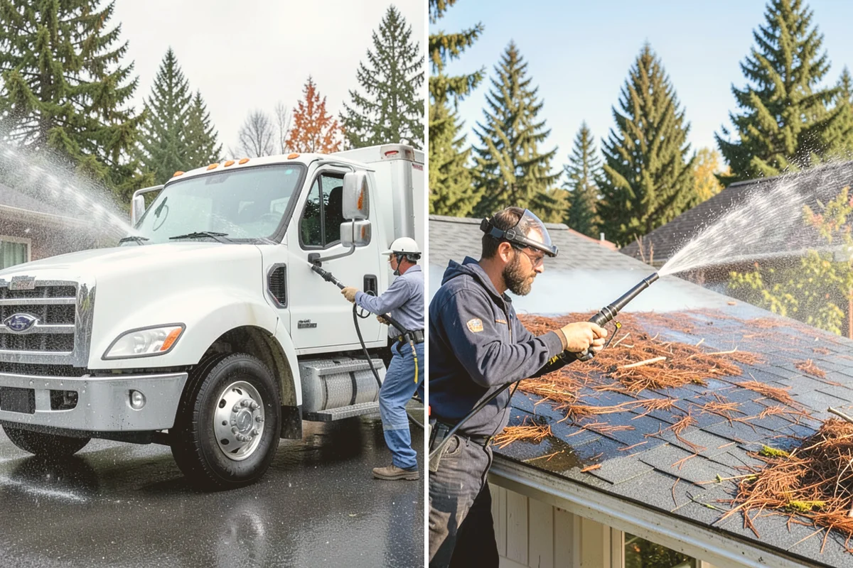 Warehouse Exterior Cleaning in Milton, King County, WA - Inspect wall systems and flag any loose panels or damaged seals