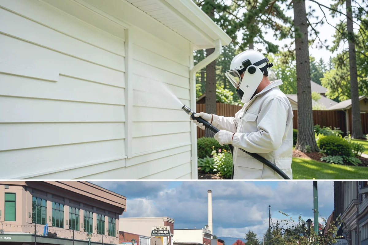 Warehouse Exterior Cleaning in Monroe, Snohomish County, WA - Dry-season months from June through September are ideal for large wall spans, while dock aprons can be maintained through the wet...