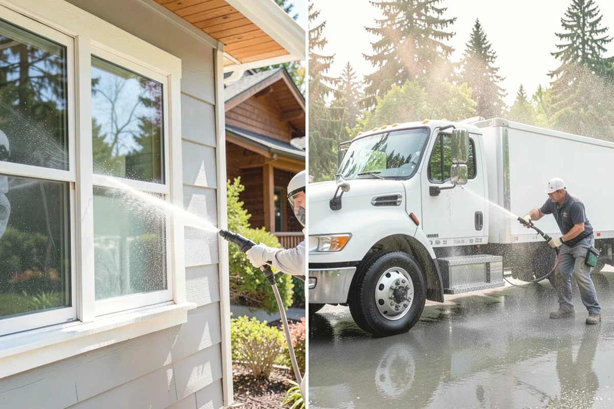 Warehouse Exterior Cleaning in Mountlake Terrace, Snohomish County, WA - Inspect wall systems and flag any loose panels or damaged seals