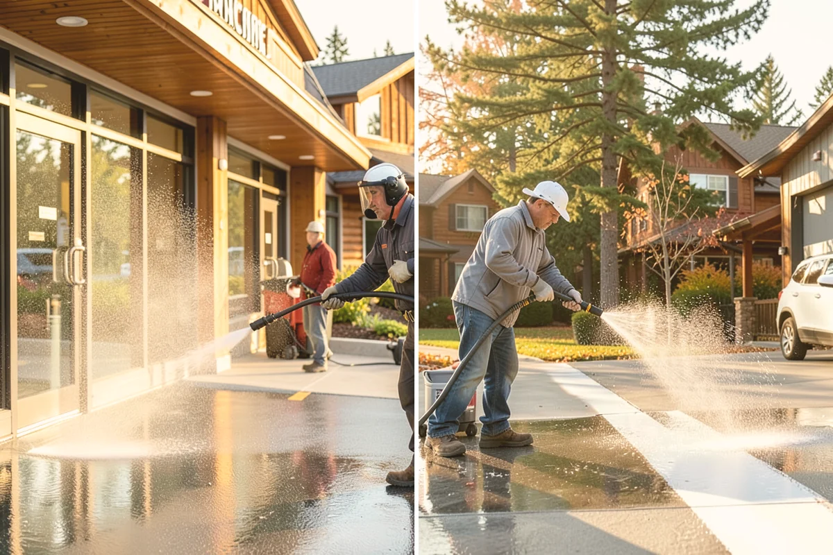 Warehouse Exterior Cleaning in Newcastle, King County, WA - Inspect wall systems and flag any loose panels or damaged seals