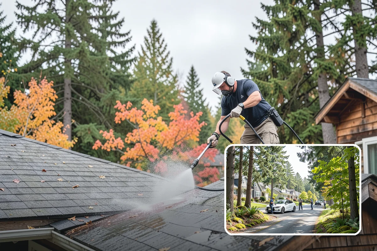 Warehouse Exterior Cleaning in Normandy Park, King County, WA - Removes diesel soot and road film from large wall spans efficiently