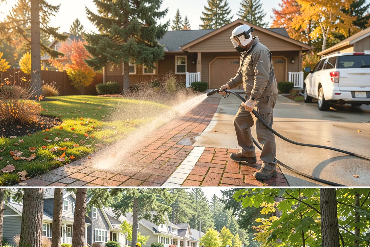 Warehouse Exterior Cleaning in Normandy Park, King County, WA - Dry-season months from June through September are ideal for large wall spans, while dock aprons can be maintained through the wet...