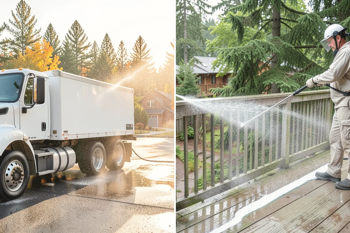 Warehouse Exterior Cleaning in North Bend, King County, WA - Inspect wall systems and flag any loose panels or damaged seals