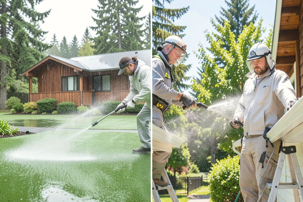 Warehouse Exterior Cleaning in Oak Harbor, Island County, WA - Inspect wall systems and flag any loose panels or damaged seals