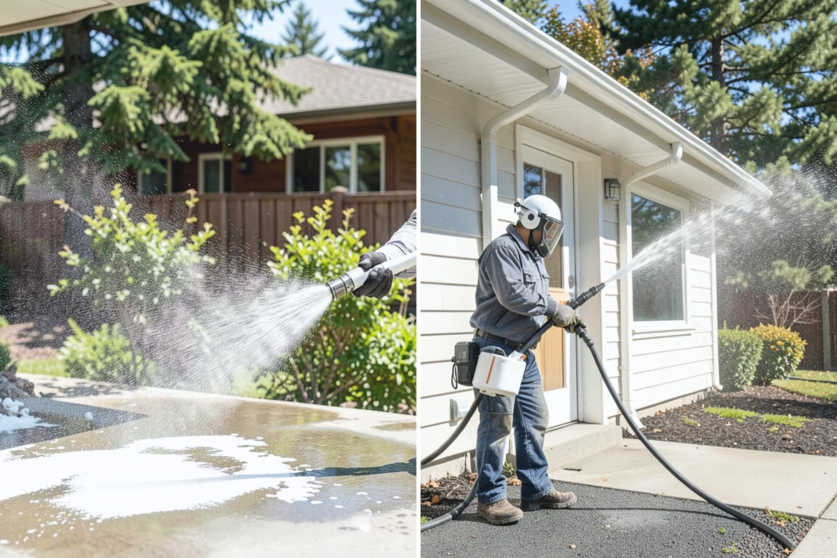 Warehouse Exterior Cleaning in Roy, Pierce County, WA - Inspect wall systems and flag any loose panels or damaged seals