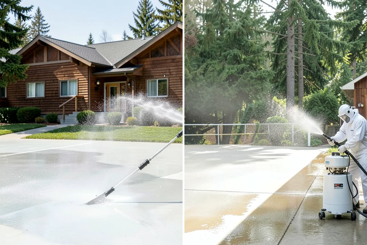 Warehouse Exterior Cleaning in Shoreline, King County, WA - Inspect wall systems and flag any loose panels or damaged seals