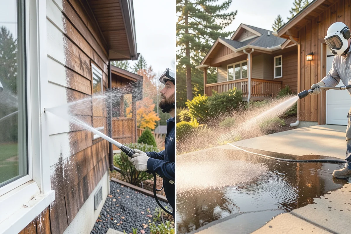 Warehouse Exterior Cleaning in Woodinville, King County, WA - Inspect wall systems and flag any loose panels or damaged seals
