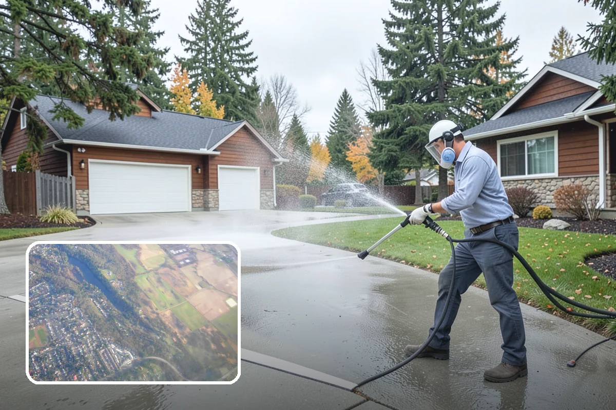 Warehouse Floor Cleaning in Algona, King County, WA - Handles large-format concrete efficiently with commercial equipment