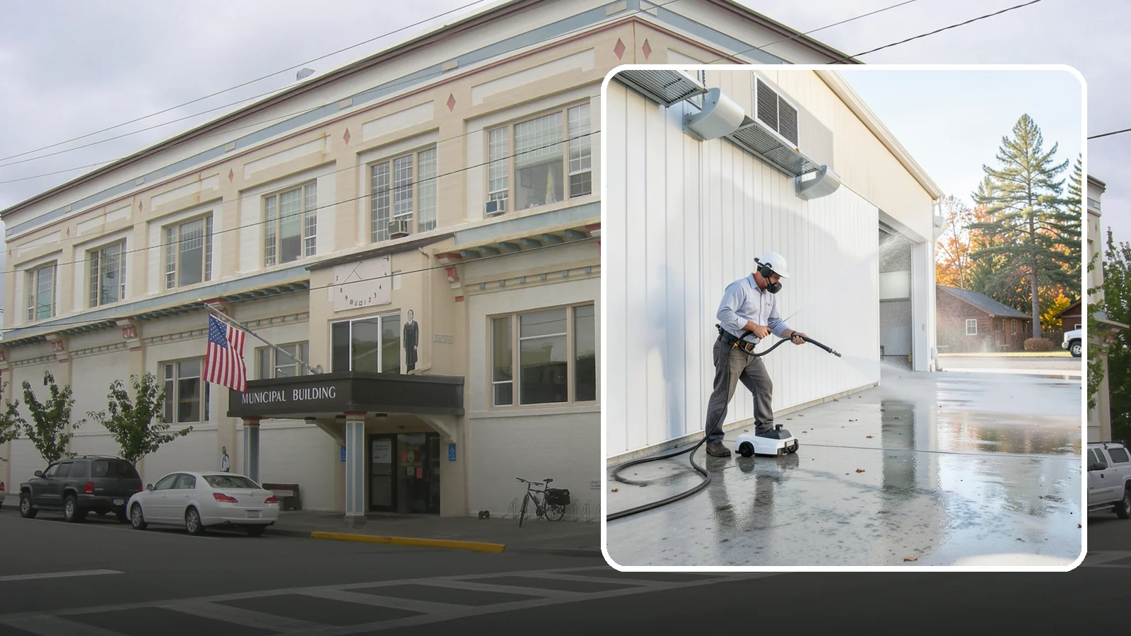 Warehouse Floor Cleaning in Anacortes, Skagit County, WA - Restore large commercial warehouse floors with industrial degreasing and ride-on surface cleaning.