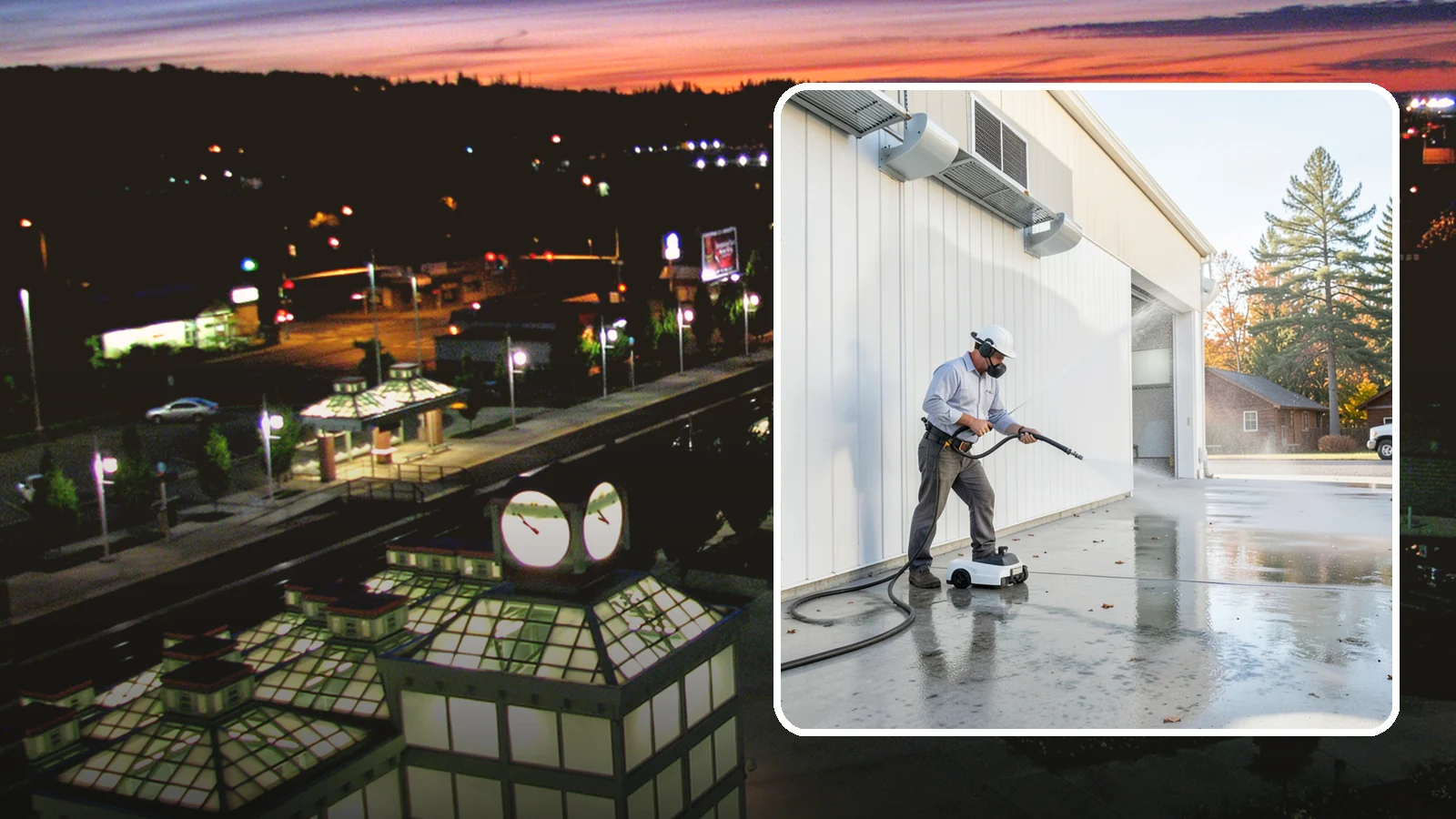 Warehouse Floor Cleaning in Auburn, King County, WA - Restore large commercial warehouse floors with industrial degreasing and ride-on surface cleaning.