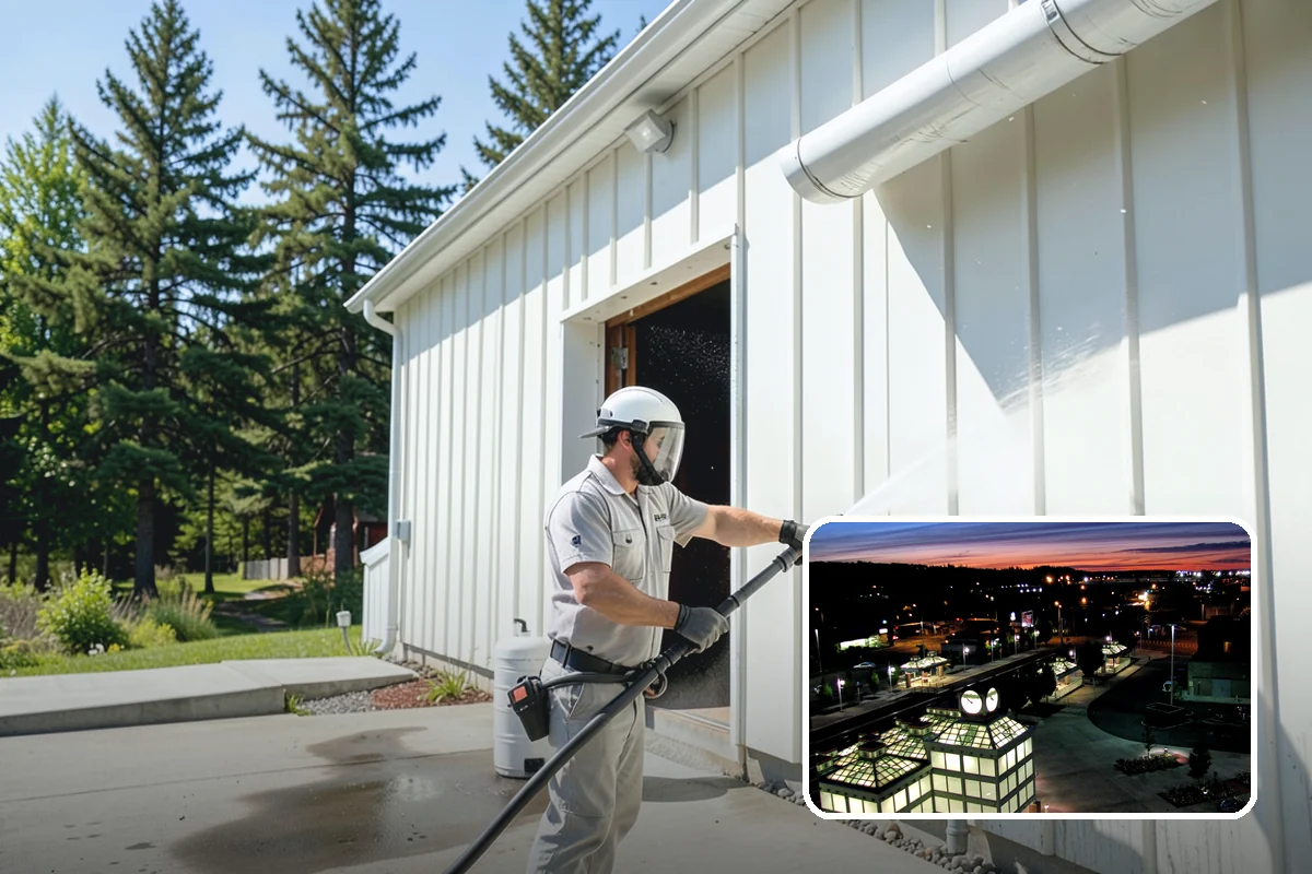 Warehouse Floor Cleaning in Auburn, King County, WA - Handles large-format concrete efficiently with commercial equipment