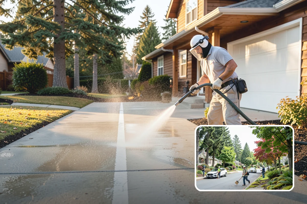 Warehouse Floor Cleaning in Beaux Arts Village, King County, WA - Handles large-format concrete efficiently with commercial equipment