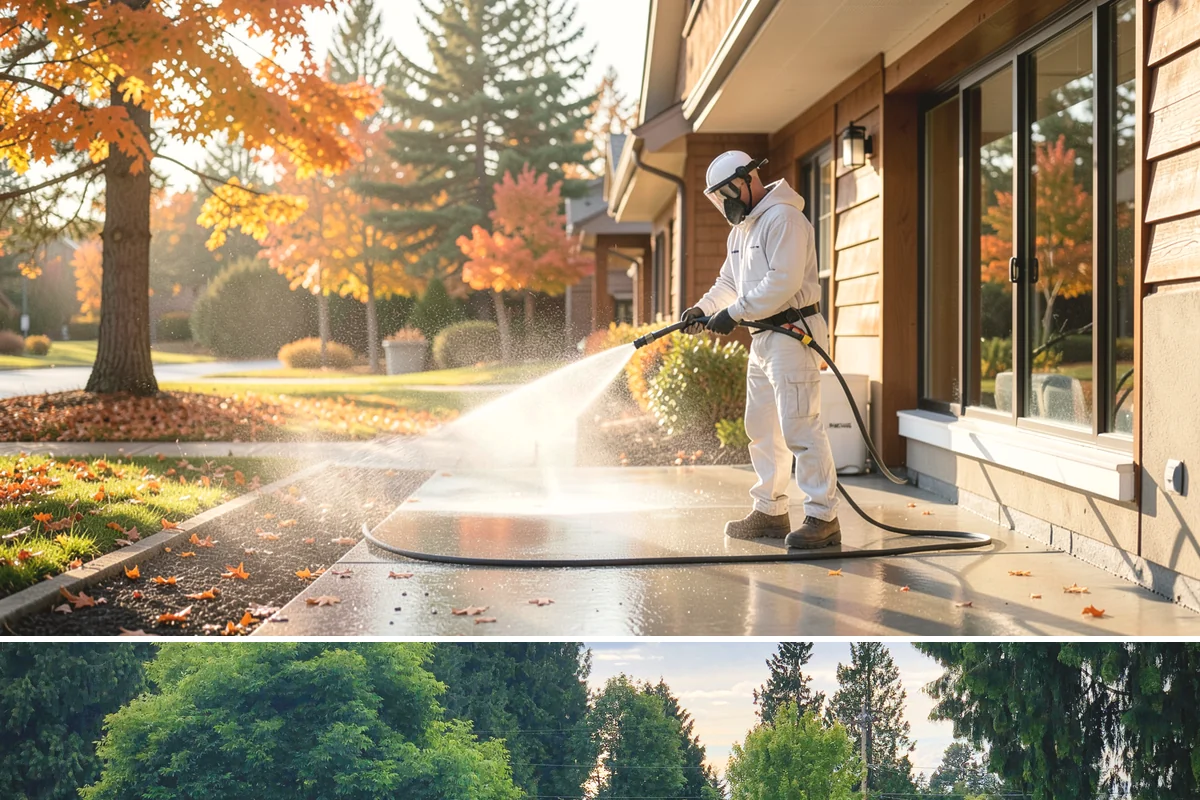 Warehouse Floor Cleaning in Bonney Lake, Pierce County, WA - Interior warehouse floors can be serviced in any season, with many operations preferring scheduled off-hours cleanings regardless...