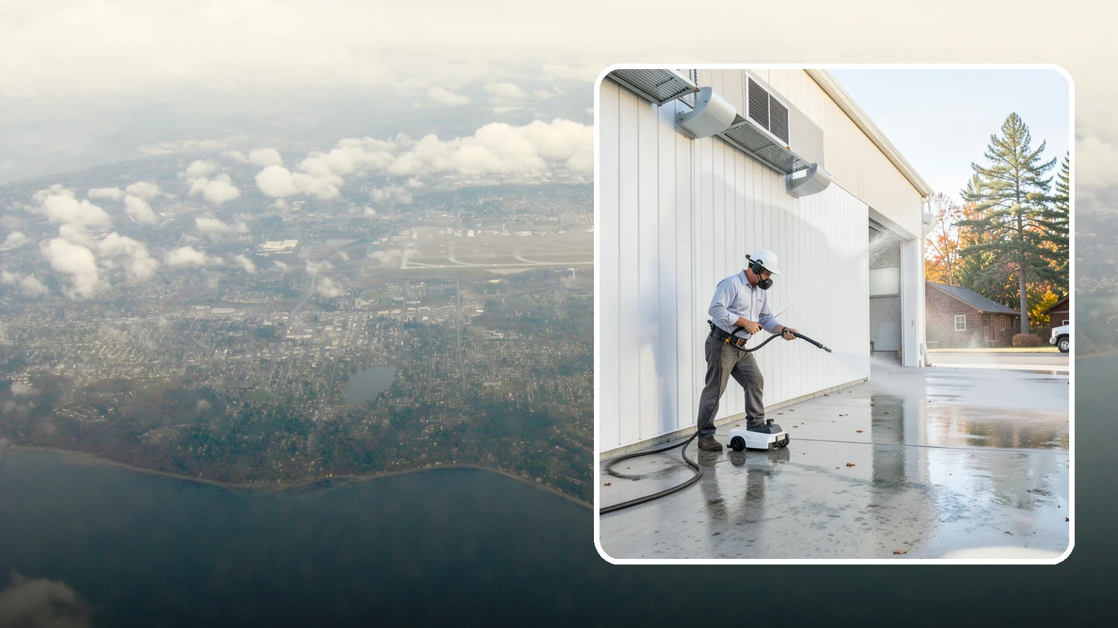 Warehouse Floor Cleaning in Burien, King County, WA - Restore large commercial warehouse floors with industrial degreasing and ride-on surface cleaning.
