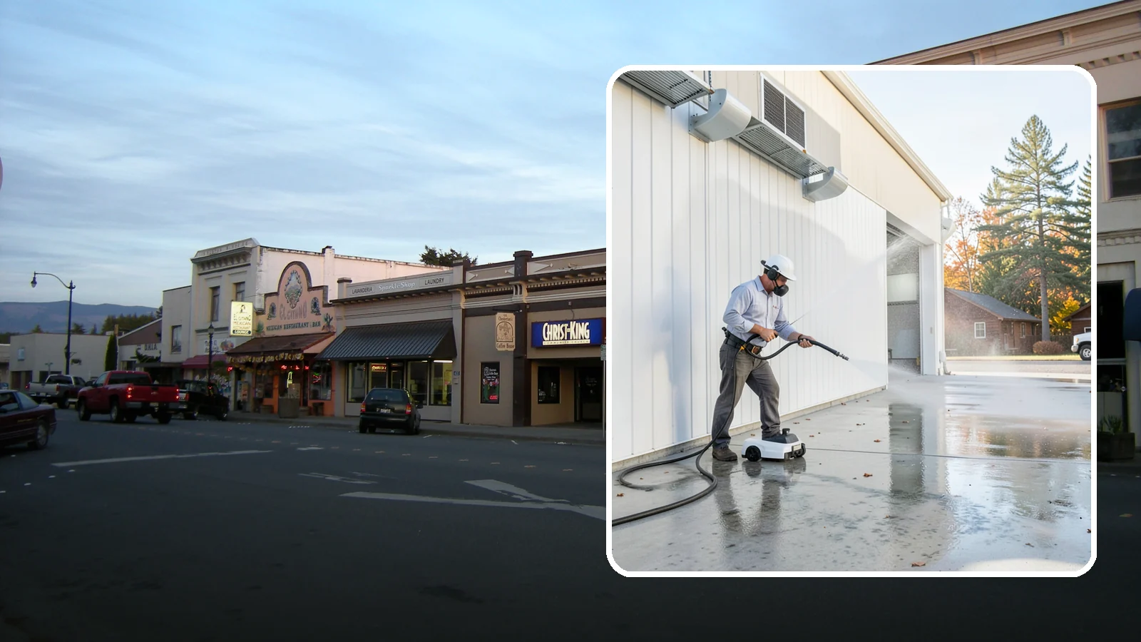 Warehouse Floor Cleaning in Burlington, Skagit County, WA - Restore large commercial warehouse floors with industrial degreasing and ride-on surface cleaning.
