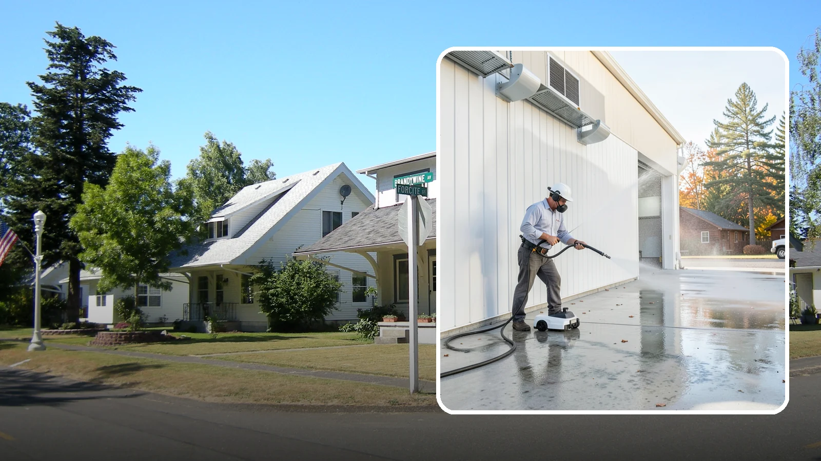 Warehouse Floor Cleaning in DuPont, Pierce County, WA - Restore large commercial warehouse floors with industrial degreasing and ride-on surface cleaning.