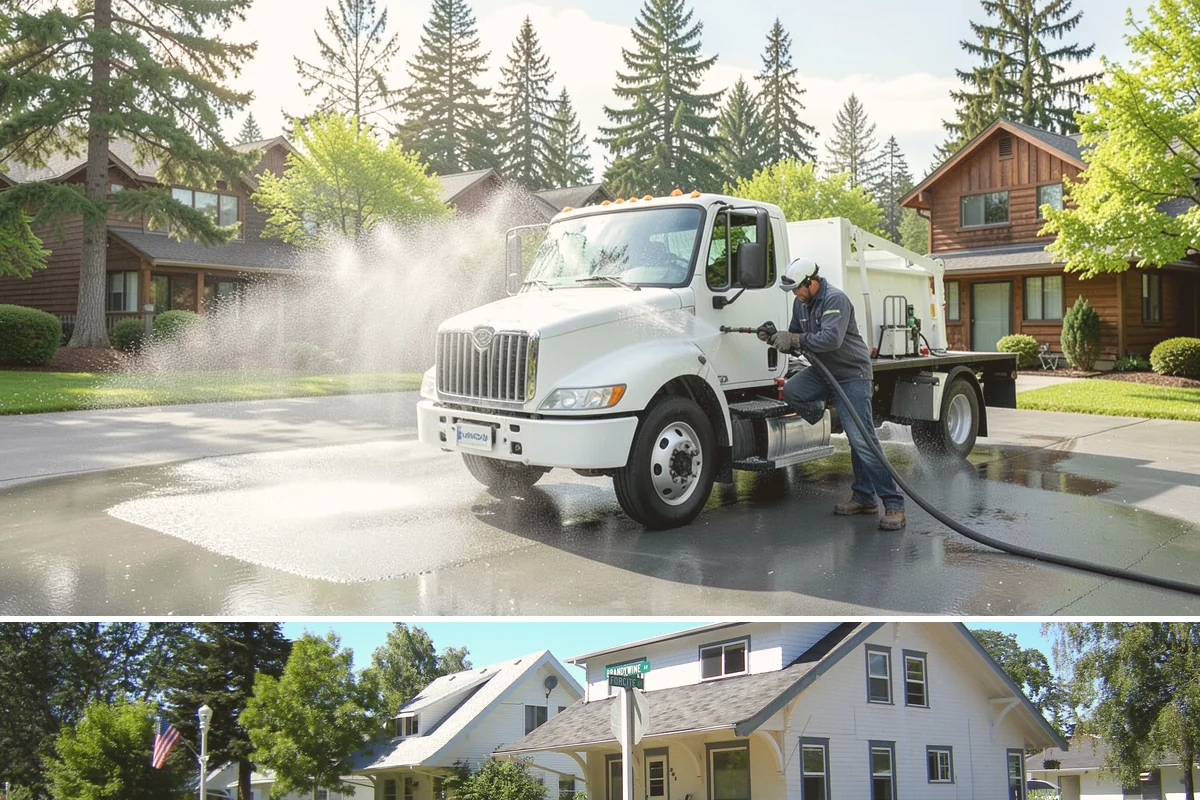 Warehouse Floor Cleaning in DuPont, Pierce County, WA - Interior warehouse floors can be serviced in any season, with many operations preferring scheduled off-hours cleanings regardless...