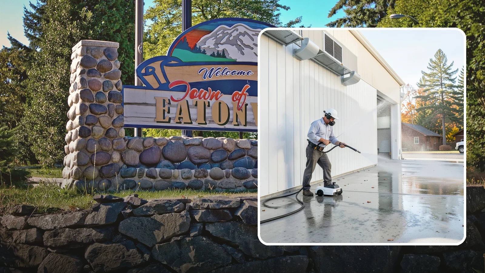 Warehouse Floor Cleaning in Eatonville, Pierce County, WA - Restore large commercial warehouse floors with industrial degreasing and ride-on surface cleaning.