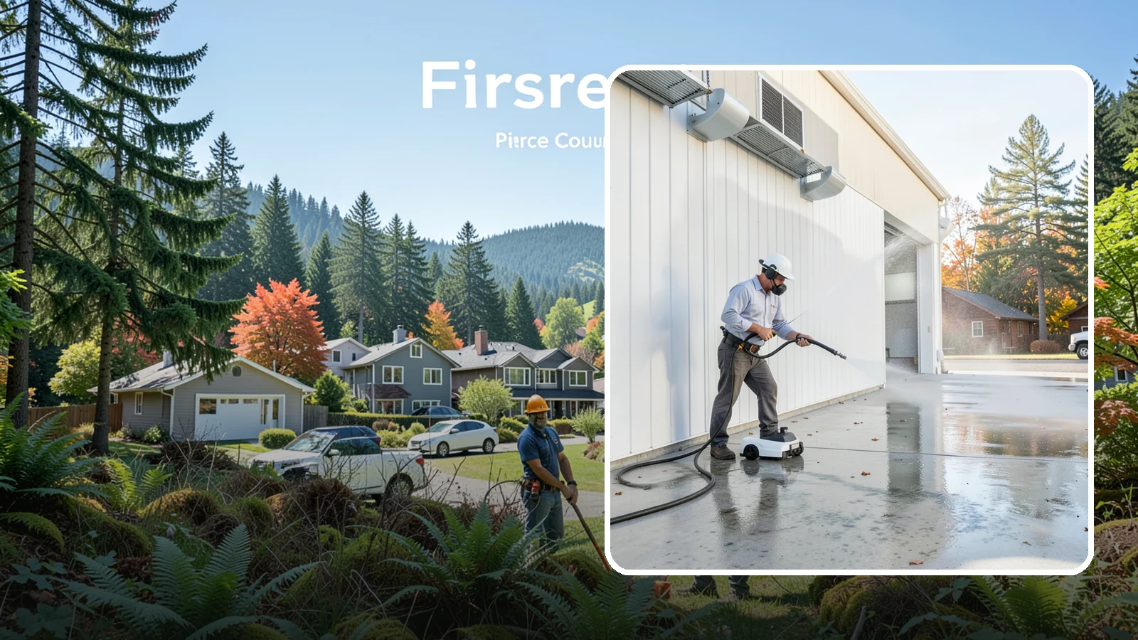 Warehouse Floor Cleaning in Fircrest, Pierce County, WA - Restore large commercial warehouse floors with industrial degreasing and ride-on surface cleaning.