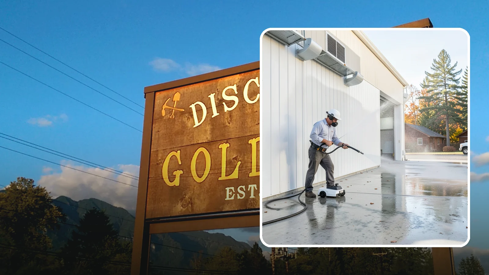 Warehouse Floor Cleaning in Gold Bar, Snohomish County, WA - Restore large commercial warehouse floors with industrial degreasing and ride-on surface cleaning.
