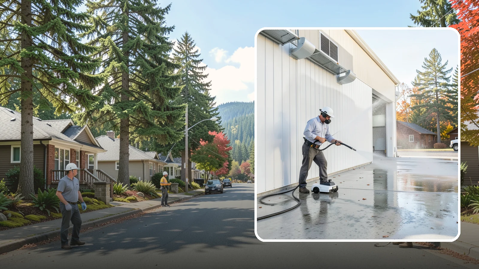 Warehouse Floor Cleaning in Hunts Point, King County, WA - Restore large commercial warehouse floors with industrial degreasing and ride-on surface cleaning.