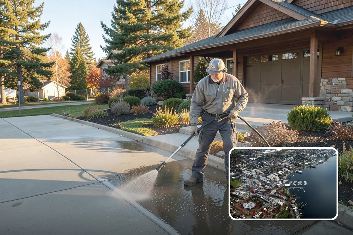 Warehouse Floor Cleaning in Kirkland, King County, WA - Handles large-format concrete efficiently with commercial equipment
