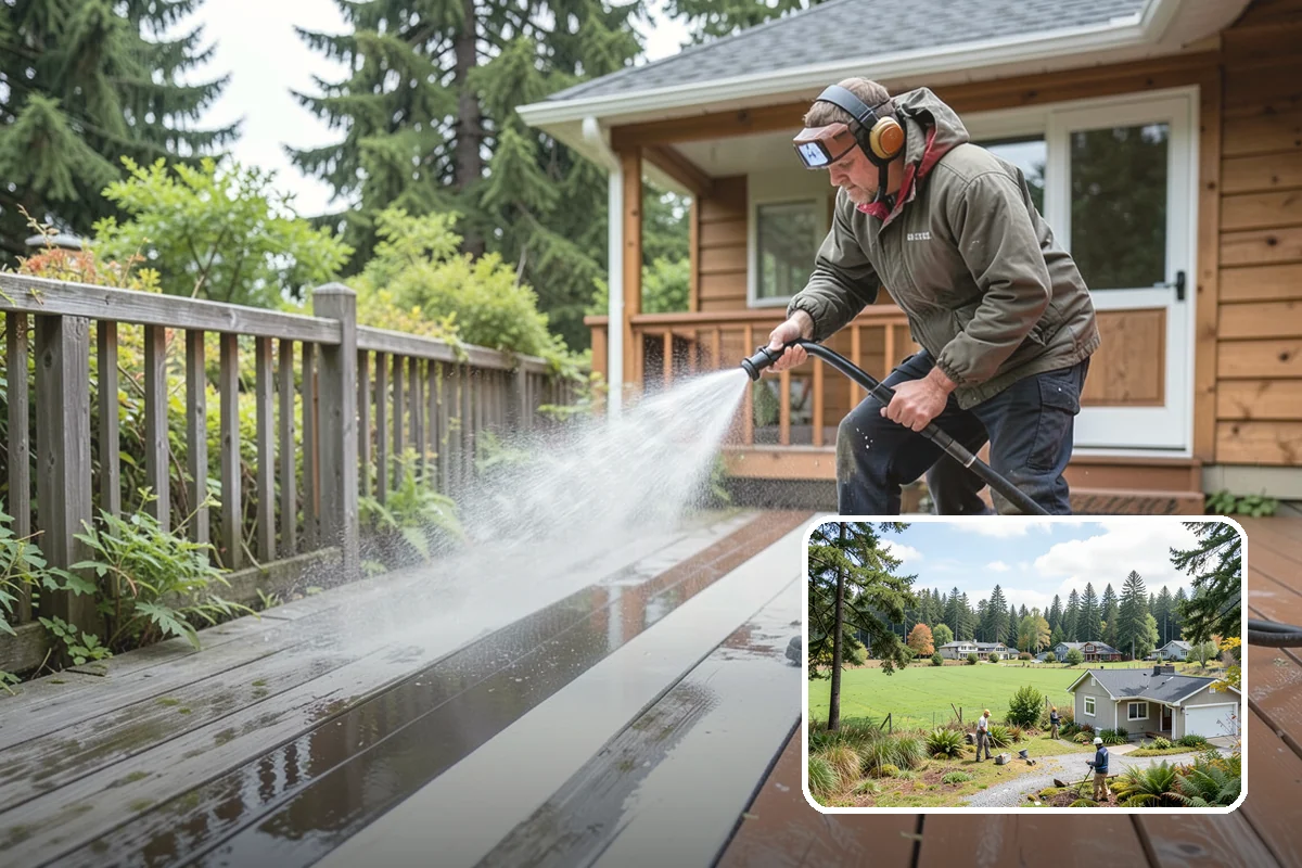 Warehouse Floor Cleaning in Lyman, Skagit County, WA - Handles large-format concrete efficiently with commercial equipment