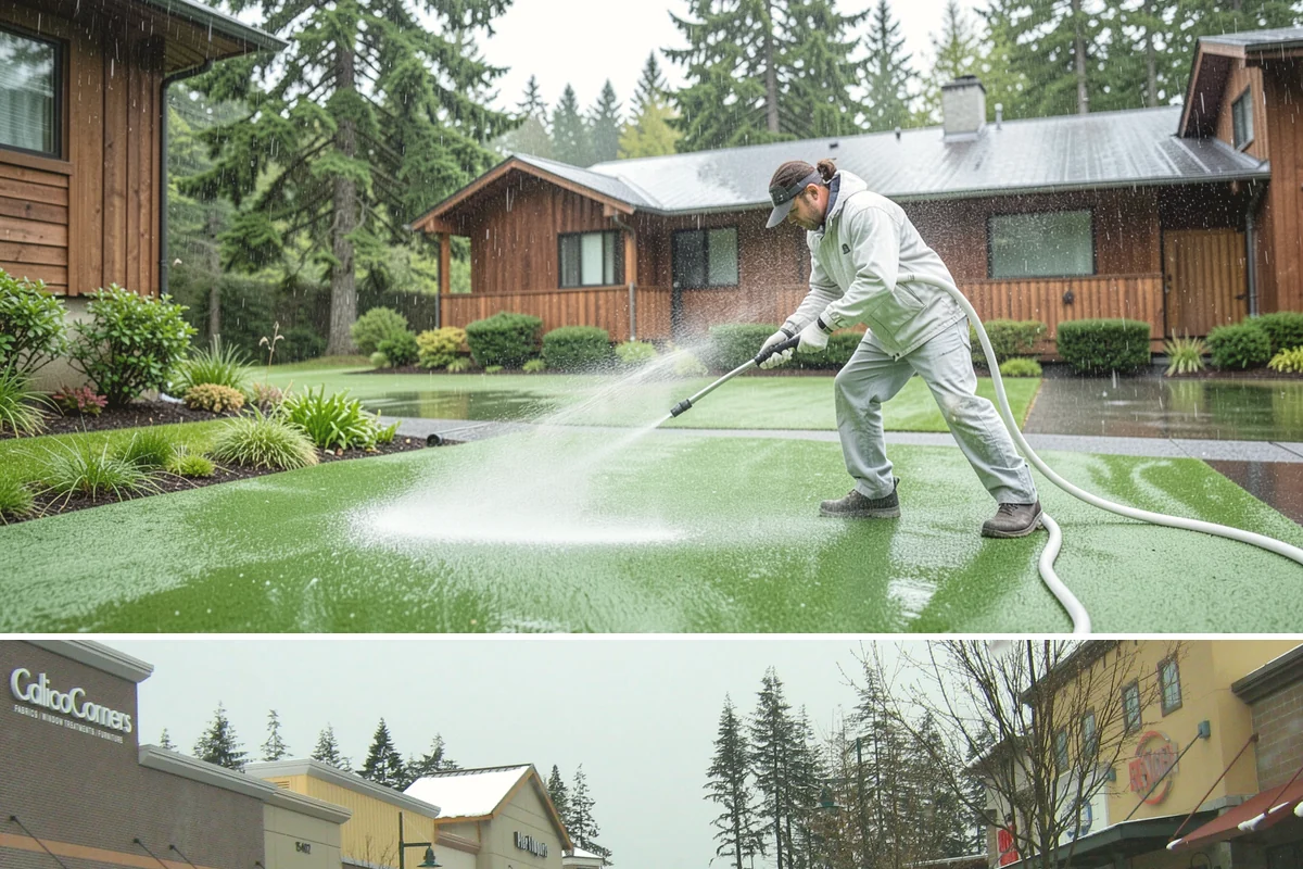 Warehouse Floor Cleaning in Mill Creek, Snohomish County, WA - Interior warehouse floors can be serviced in any season, with many operations preferring scheduled off-hours cleanings regardless...