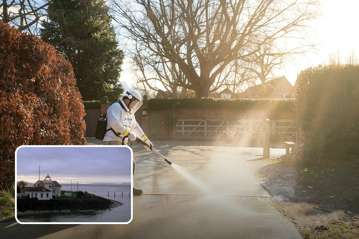 Warehouse Floor Cleaning in Mukilteo, Snohomish County, WA - Handles large-format concrete efficiently with commercial equipment